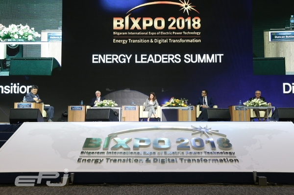 한전이 개최하는 'BIXPO 2018' 이틀째에는 글로벌 에너지 리더들과 CTO들이 한자리에 모인 ‘에너지 리더스 서밋’이 열렸다.
