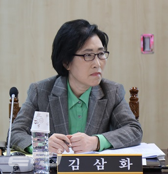 김삼화 바른미래당 의원이 한전의 전기요금 개편에 대해 질의하고 있다.