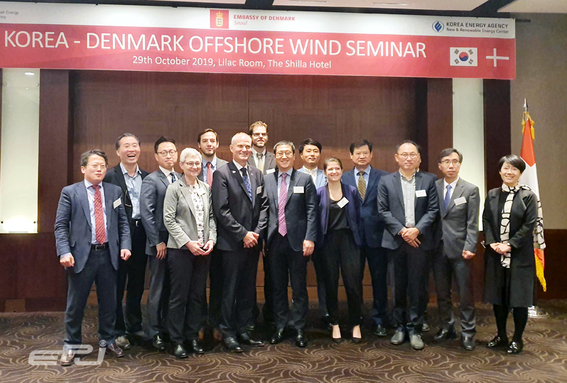 한국에너지공단은 10월 29일 서울 신라호텔에서 덴마크에너지청과 해상풍력 개발사례를 공유하는 워크숍을 가졌다.
