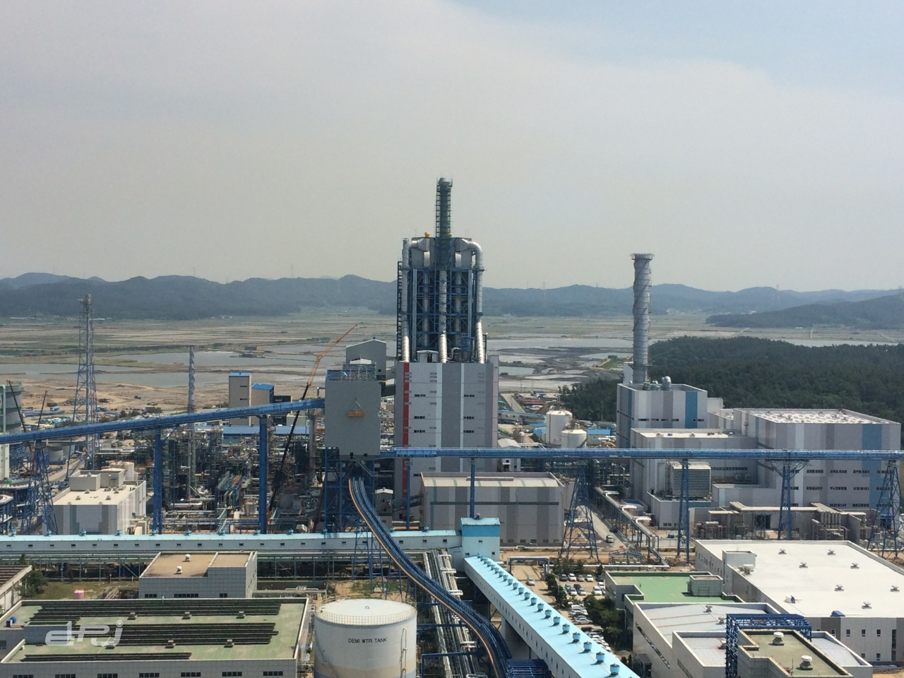 한국서부발전이 운영 중인 석탄가스화복합발전소(IGCC) 모습
