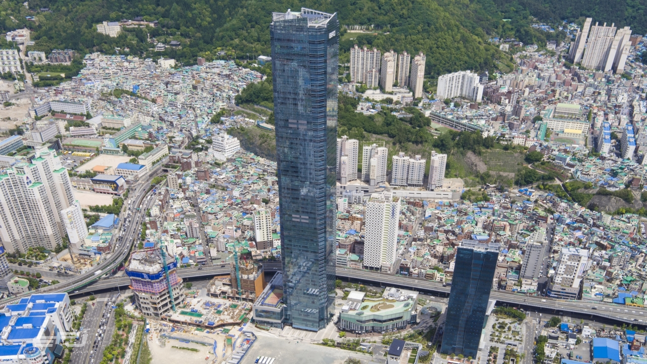 한국남부발전 본사가 있는 부산국제금융센터 전경(제공=한국남부발전)