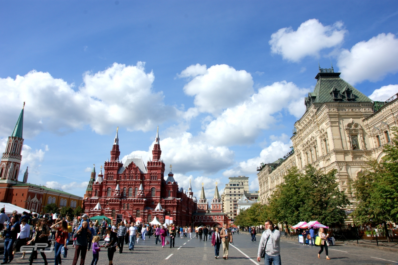 러시아 모스크바 붉은광장